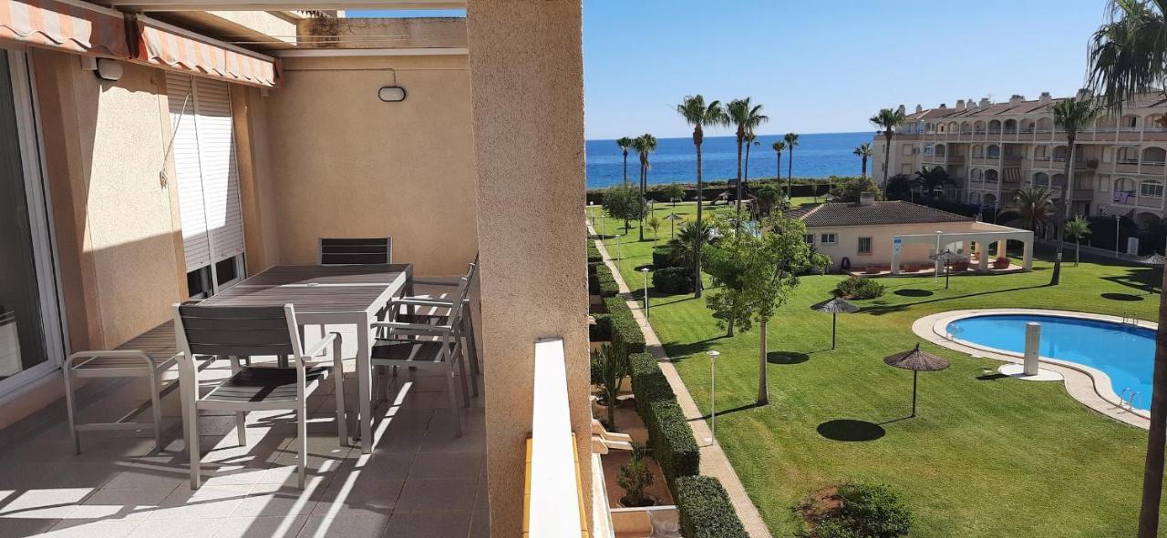 Atico En Urb Bahia De Denia De Vacaciones Mar Por Medio Apartment Luaran gambar