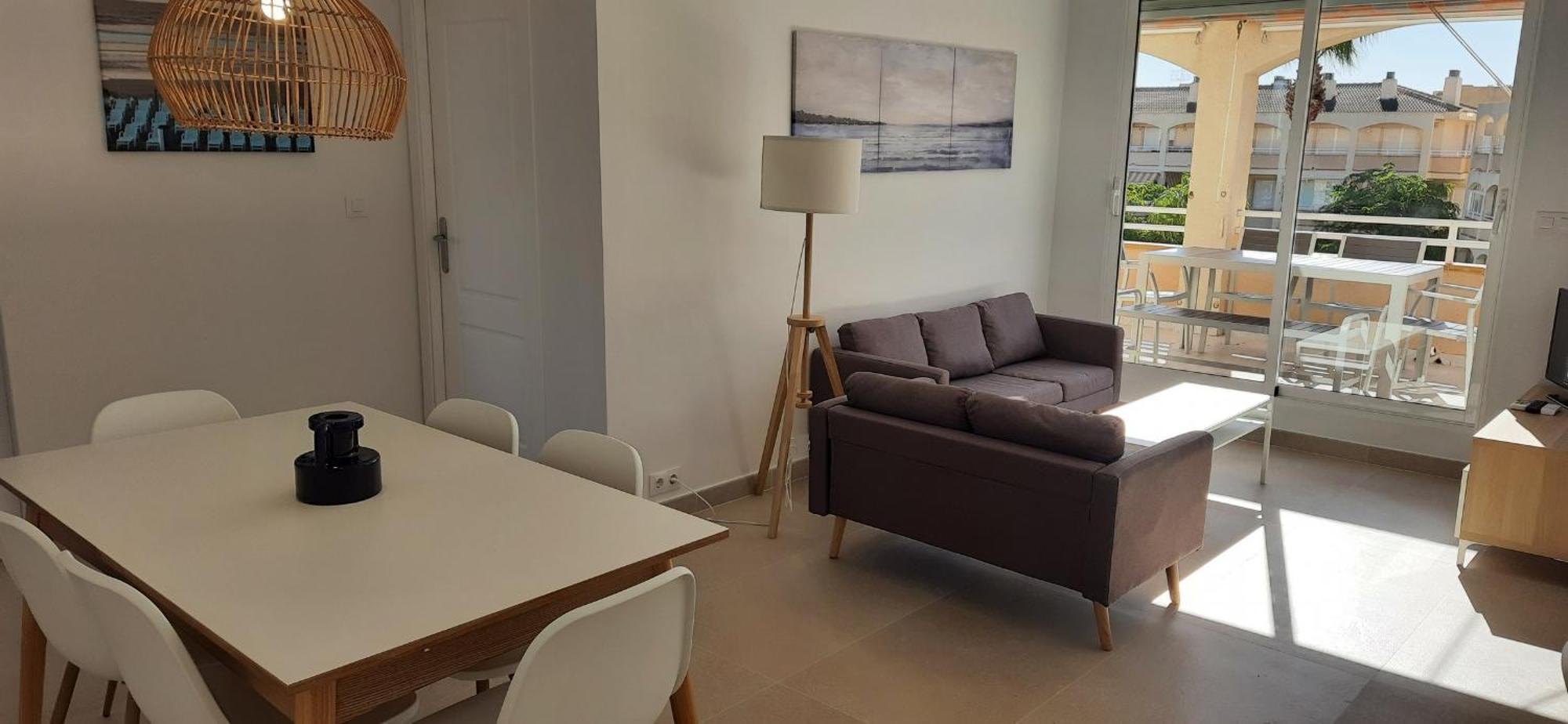 Atico En Urb Bahia De Denia De Vacaciones Mar Por Medio Apartment Luaran gambar